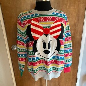 2018 Minni Mouse Holiday Sweater